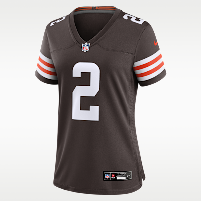 Shedeur Sanders Cleveland Browns 2025 NFL Draft Women's Nike NFL